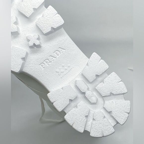 Prada Monolith Leather and Re-Nylon Boots with Pouch size 40 - Picture 16 of 16